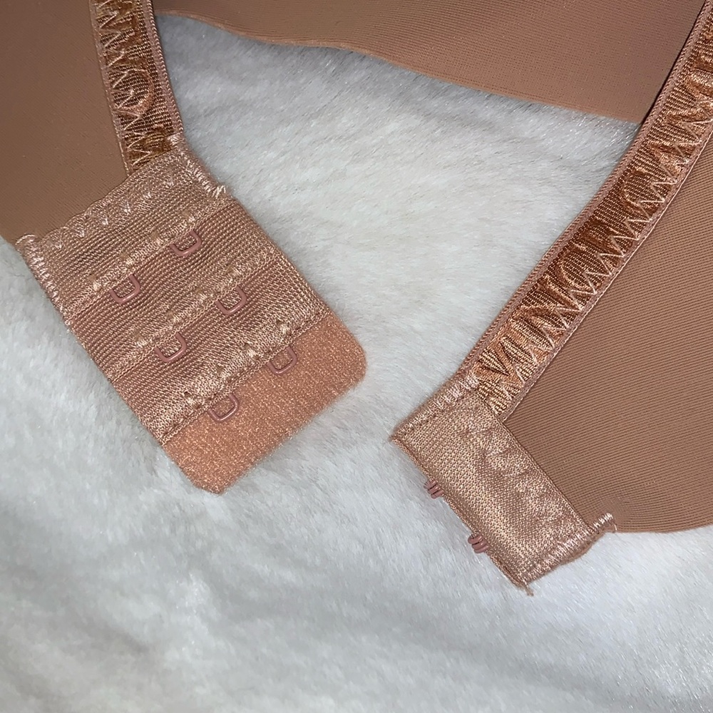 🦜 VINCE CAMUTO Set 2 Wire Free Bras in Black & Tan NWT 34C - Picture 9 of 14